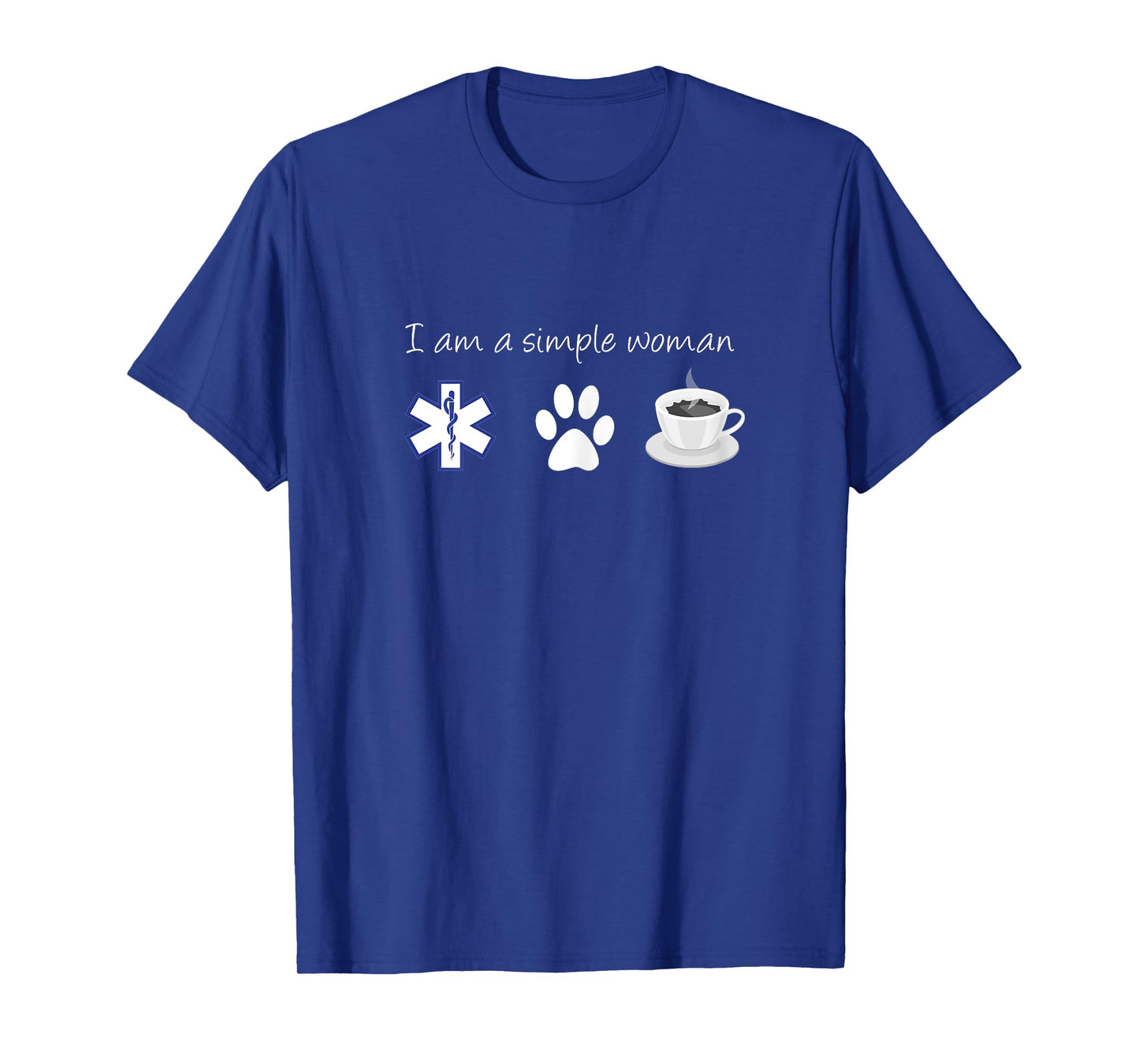 EMT Dogs Coffee Shirt Dog Lover EMT Coffee Lover Gift T-Shirt