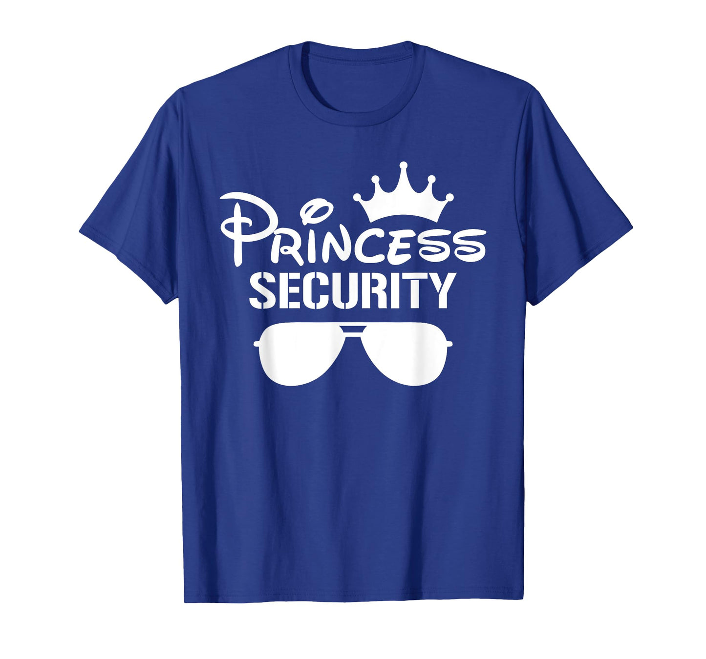 Princess Security Protection Retro Glasses Matching Family T-Shirt