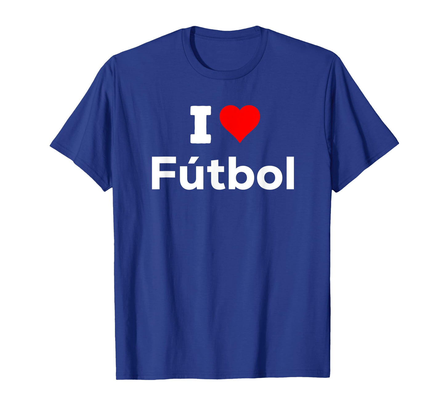 Funny Cute I Heart Love Futbol Sport Soccer Fun T-Shirt
