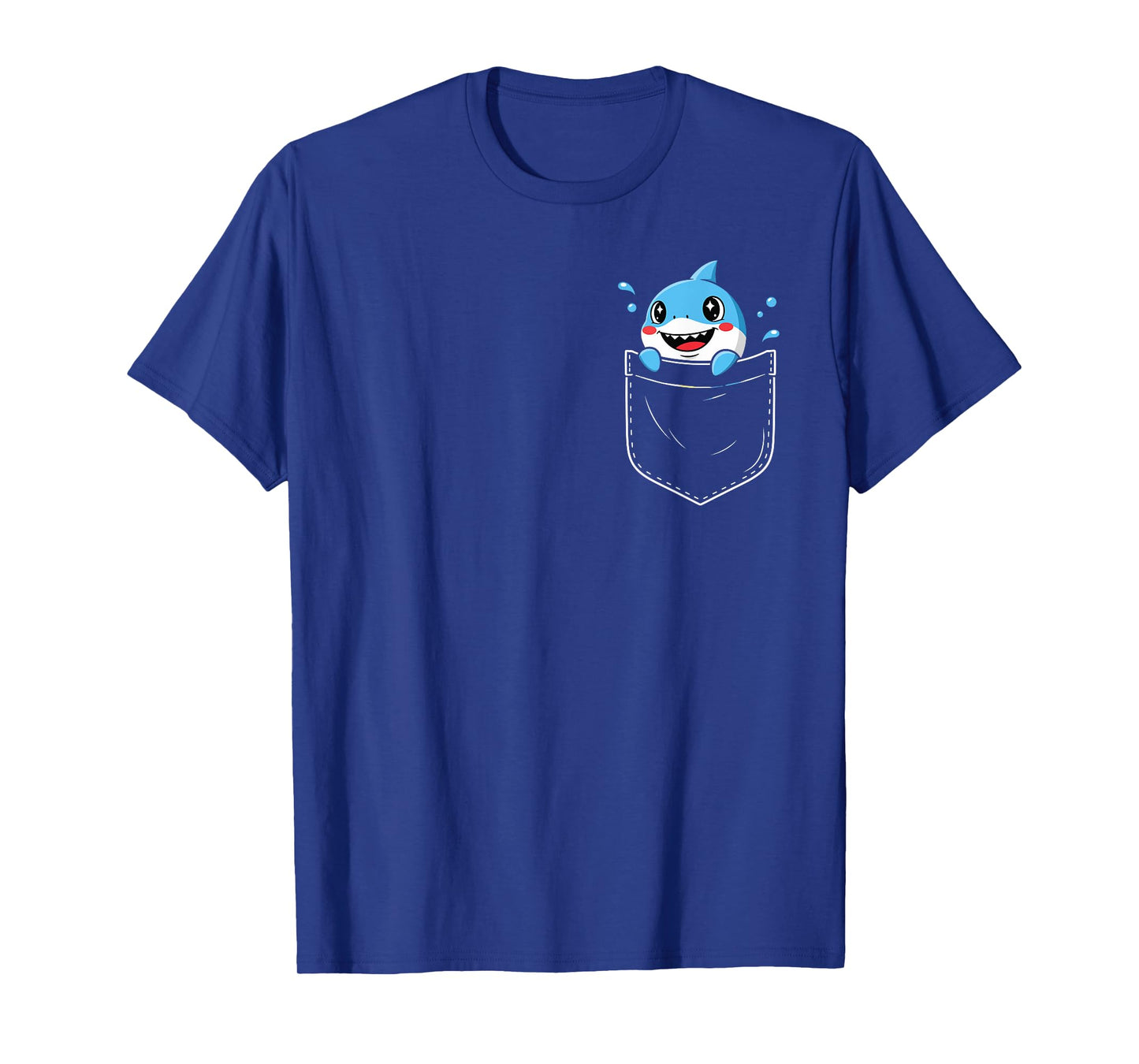 cute shark pocket meme funny T-Shirt