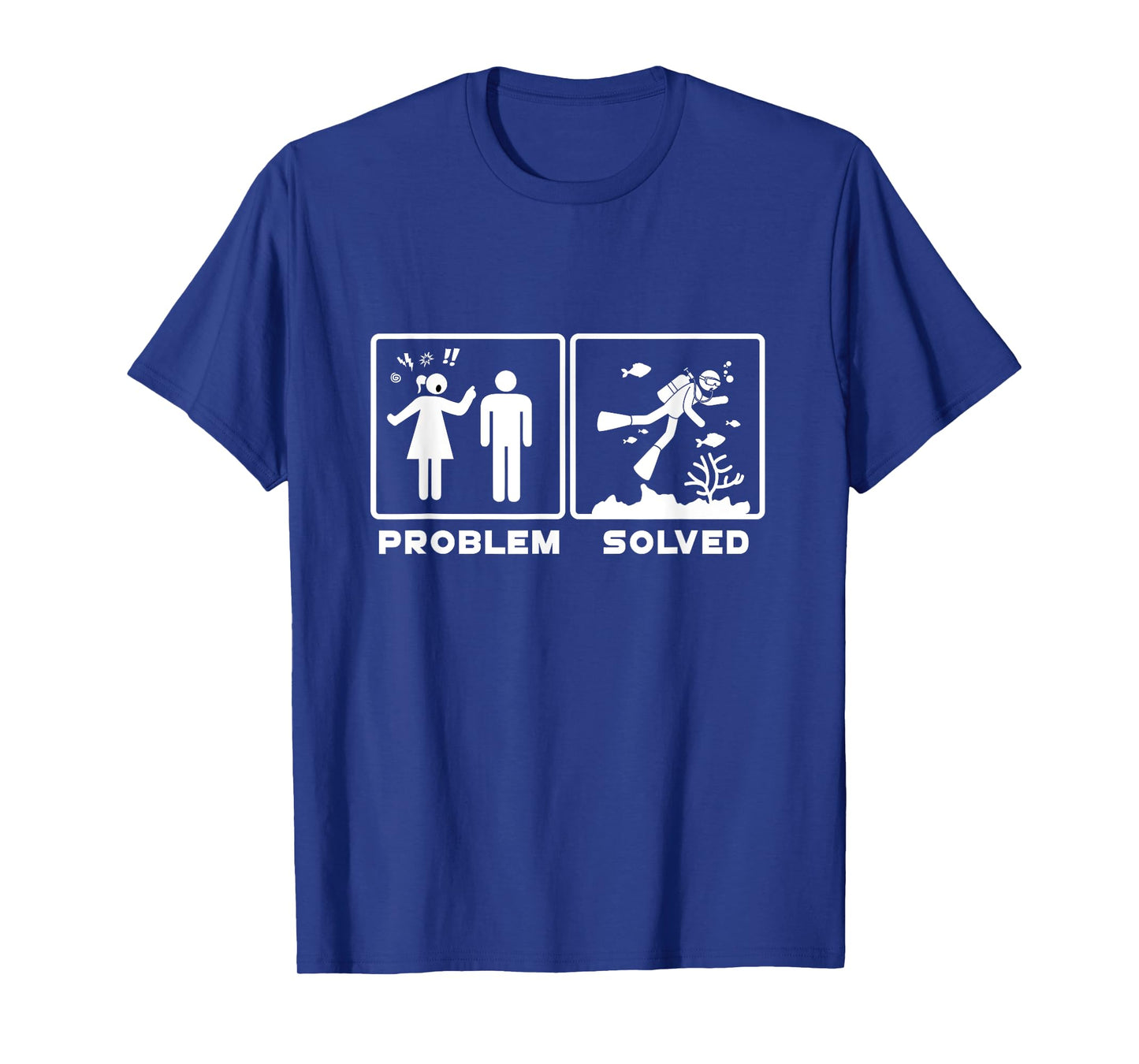 Diver Wife Problem Solved T-Shirt