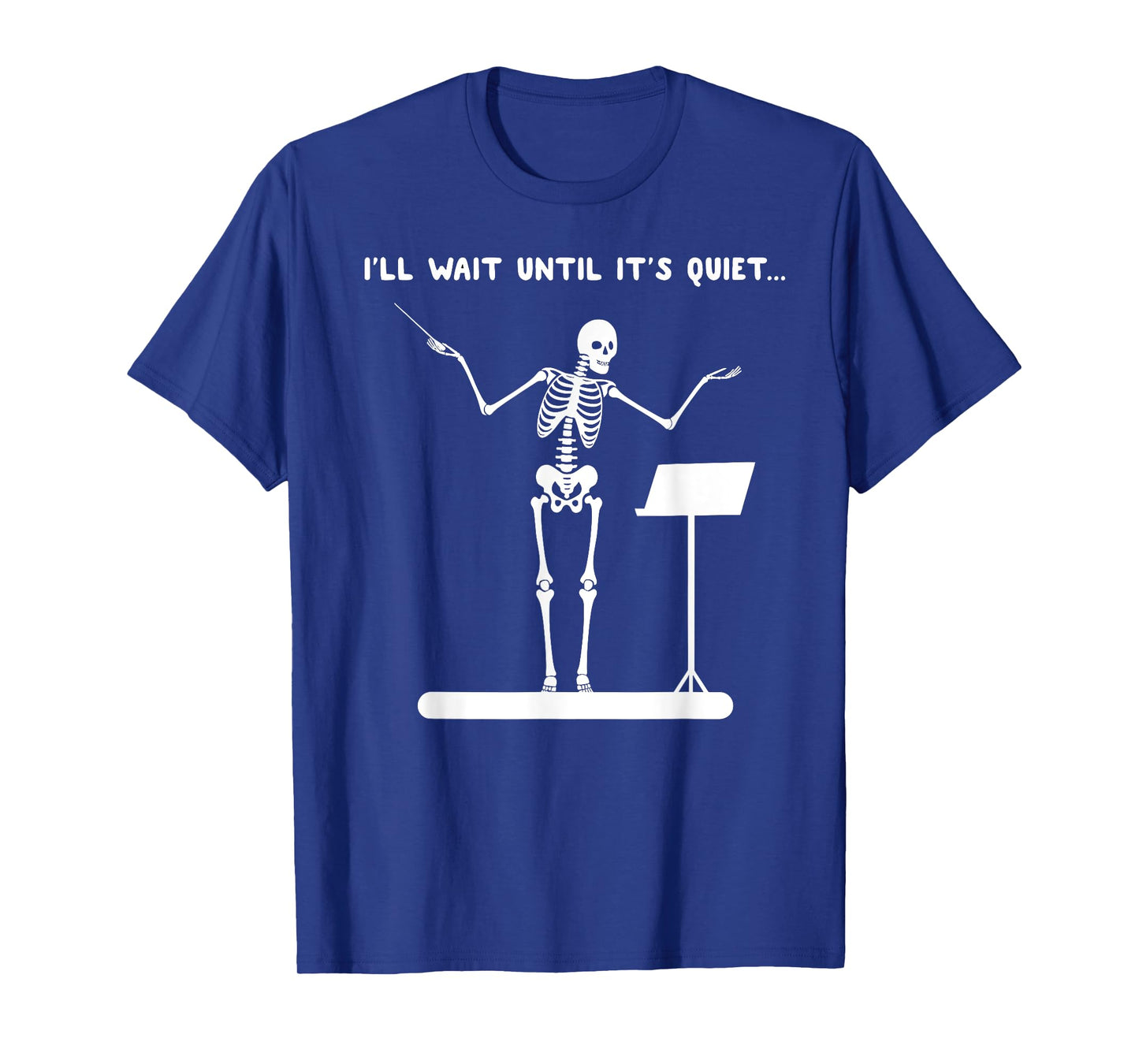 I'll Wait Until It's Quiet...Halloween Spooky Teacher Funny T-Shirt