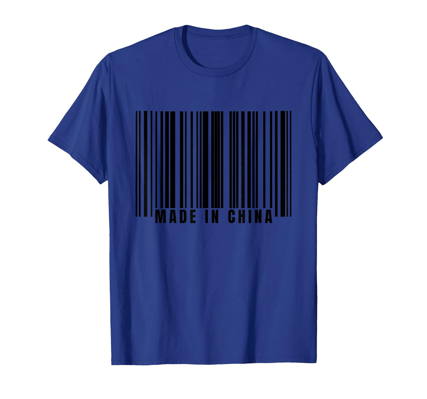 Barcode Made or Born in China Chinese Birth Country China T-Shirt