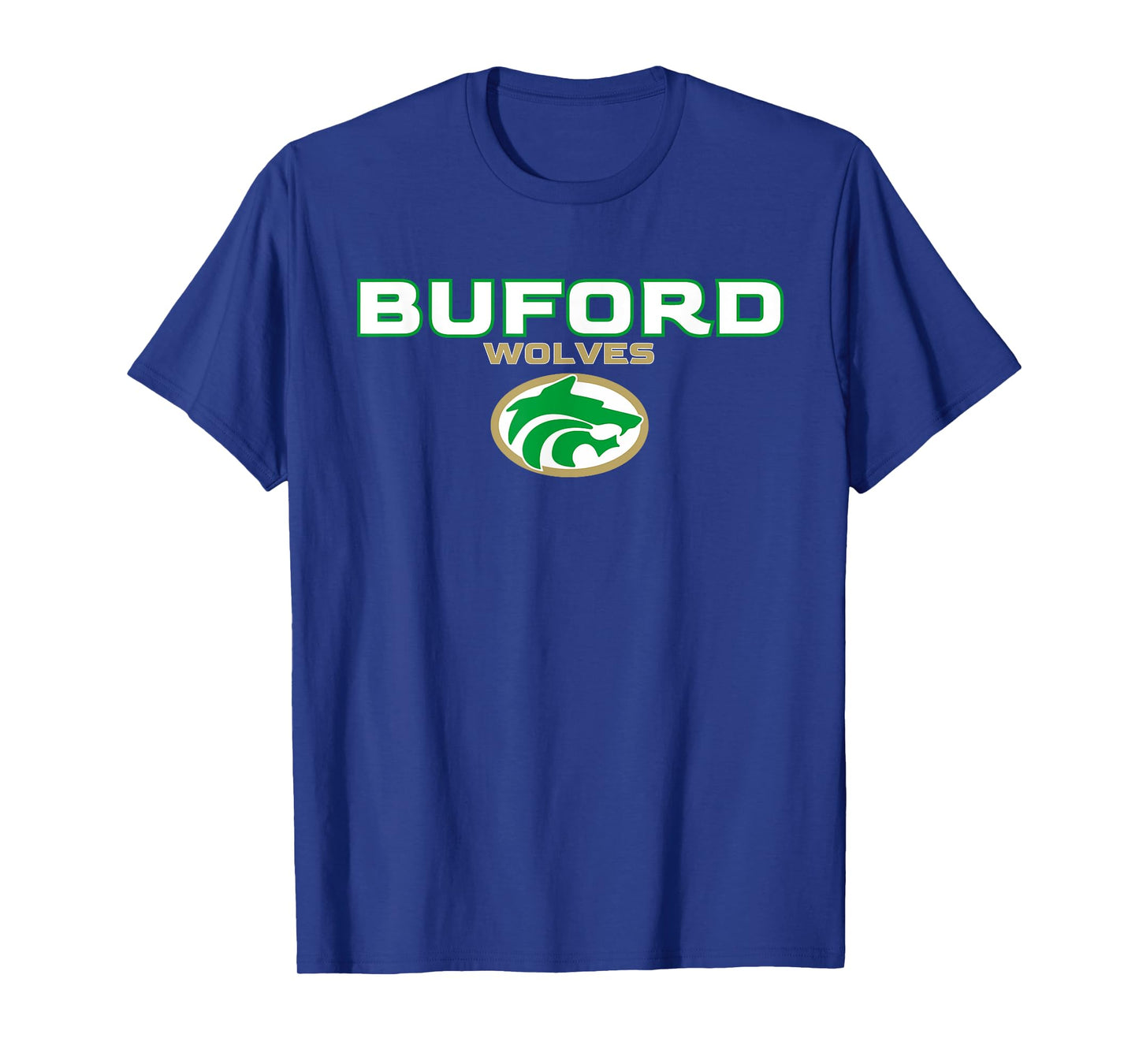 Buford High School Wolves Stacked T-Shirt
