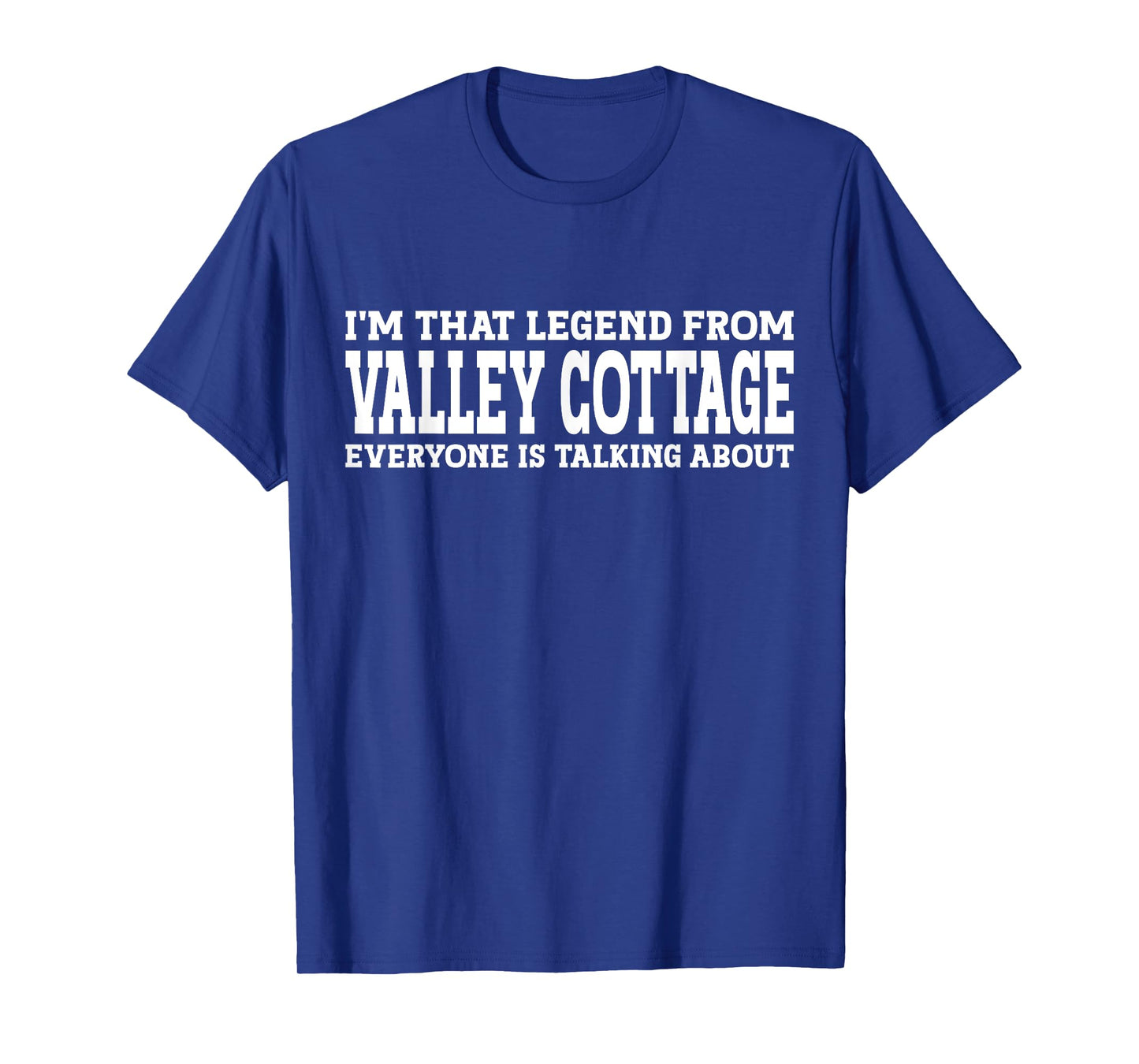 Valley Cottage Hometown NY New York City Valley Cottage T-Shirt