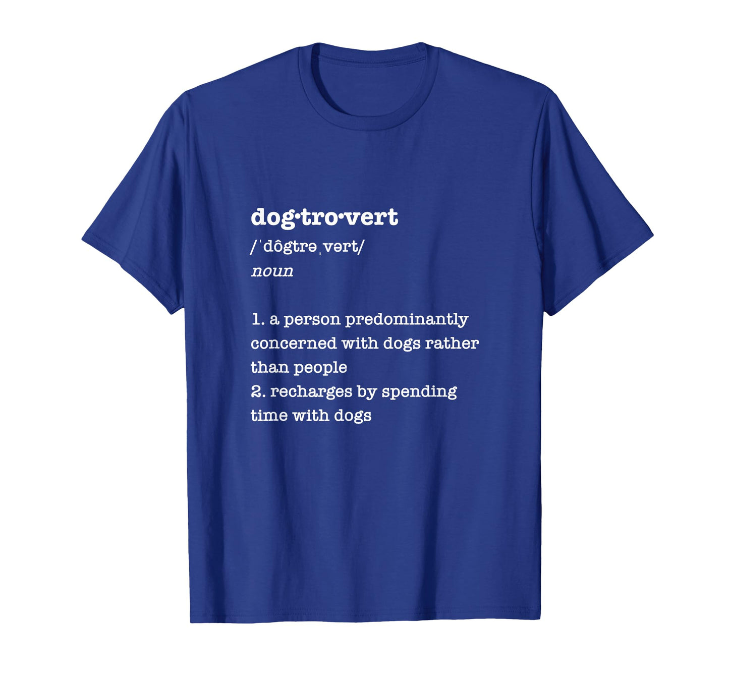Pixel & Paper Art Apparel for Dog Lovers Dogtrovert Definition Funny Gift for Introvert Dog Lovers Unisex-Adults Black T-Shirt Small Classic Fit T-Shirt