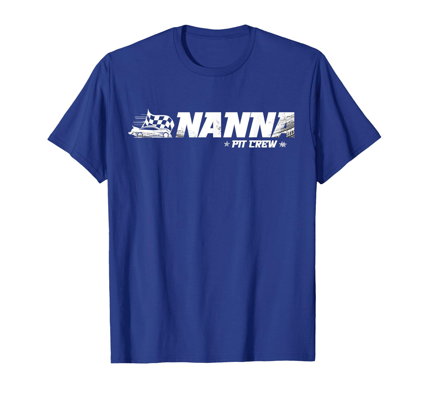 Nanna Pit Crew Race Car Birthday Family Racing T-Shirt