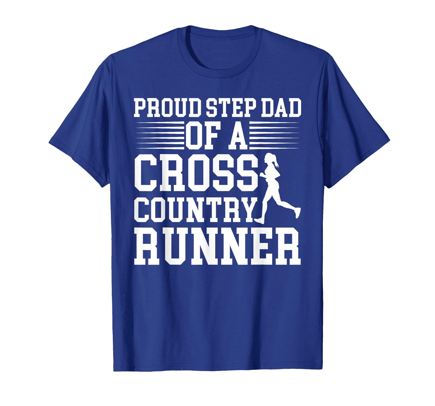 Proud Cross Country Runner Stepdad Cross Country Step-Dad T-Shirt