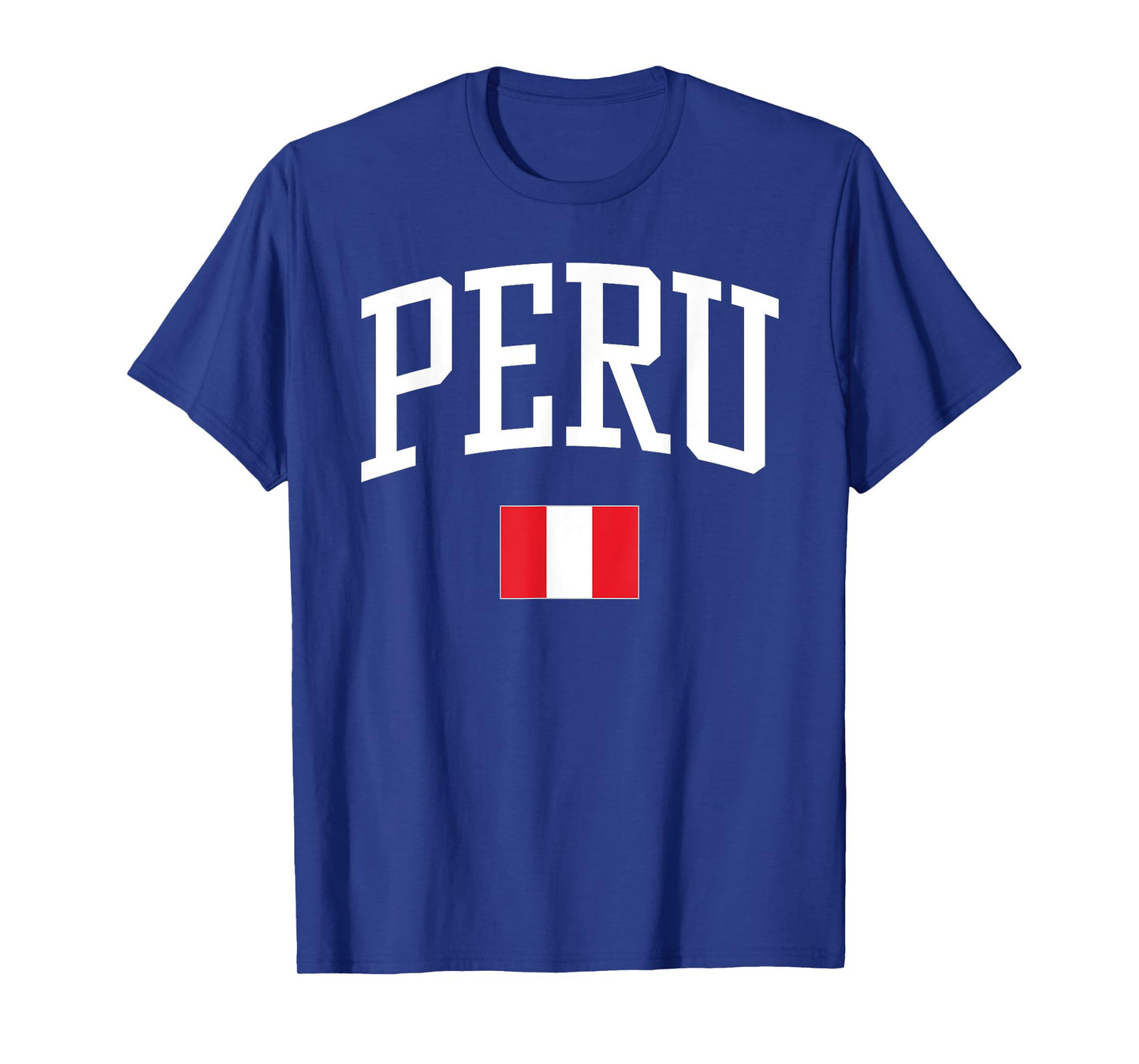 Vintage Flag of Peru Love Your Country T-Shirt