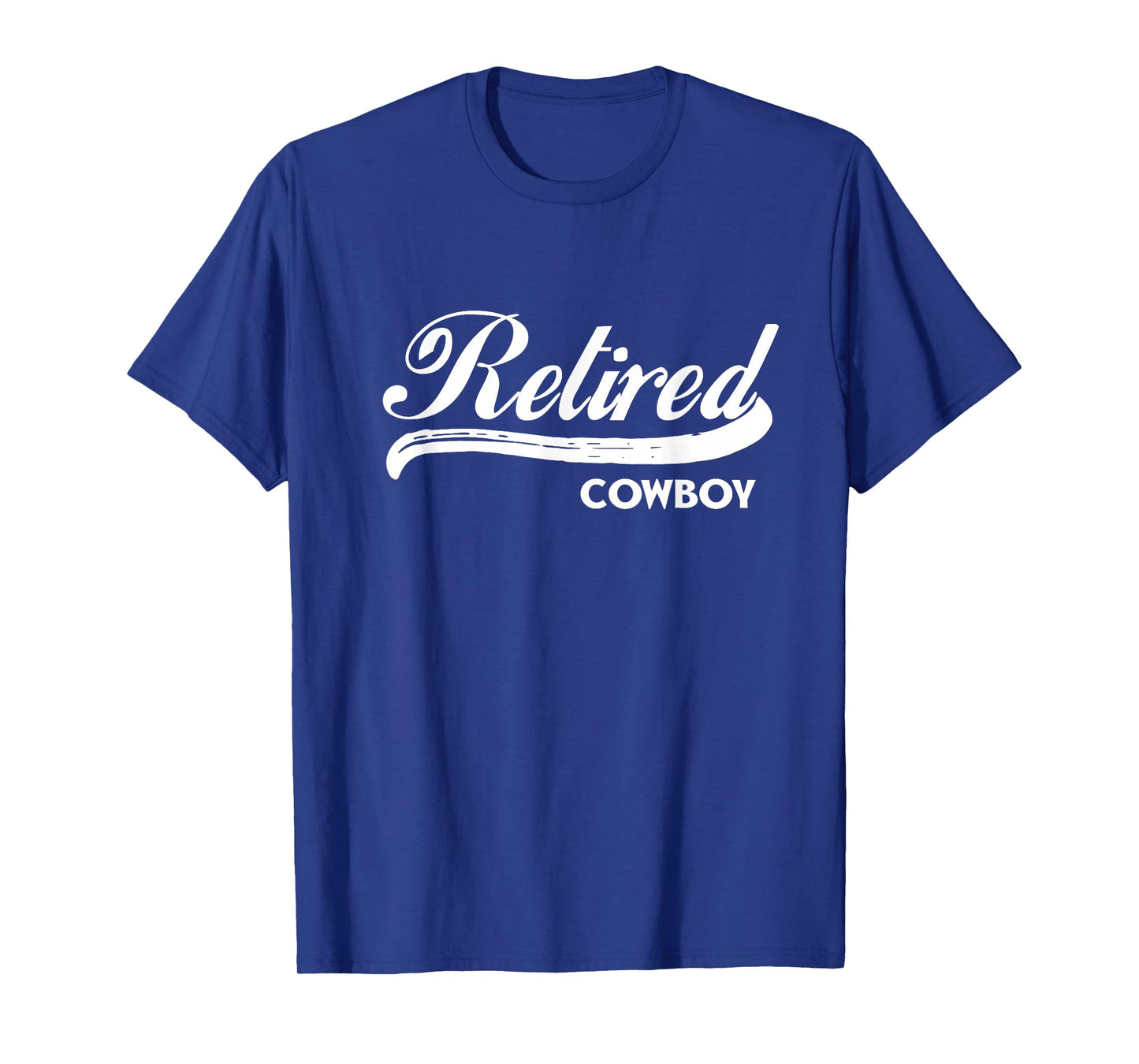 Retired Cowboy Funny Retirement Party Gift Southern T-Shirt