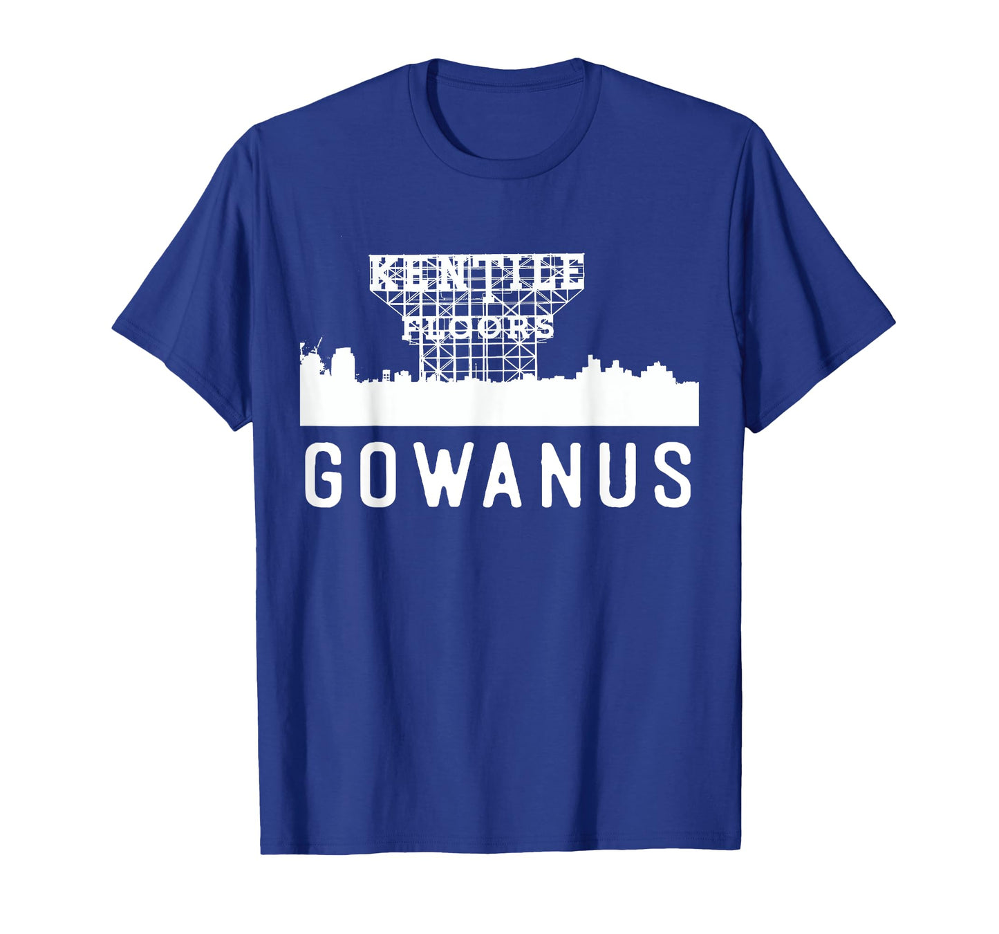 Gowanus Brooklyn New York NY Home Neighborhood Skyline T-Shirt