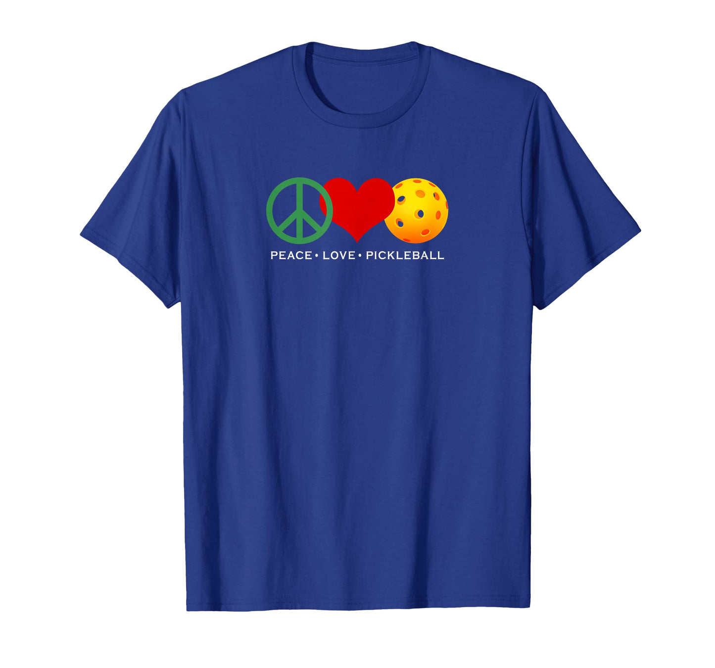 Peace, Love & Pickleball | Men & Women | I Love Pickleball T-Shirt