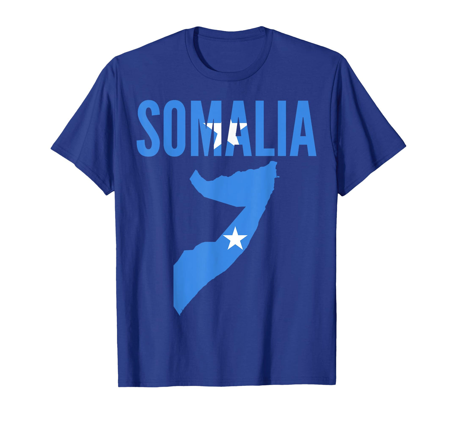Somali - Somalia Country Map Flag T-Shirt