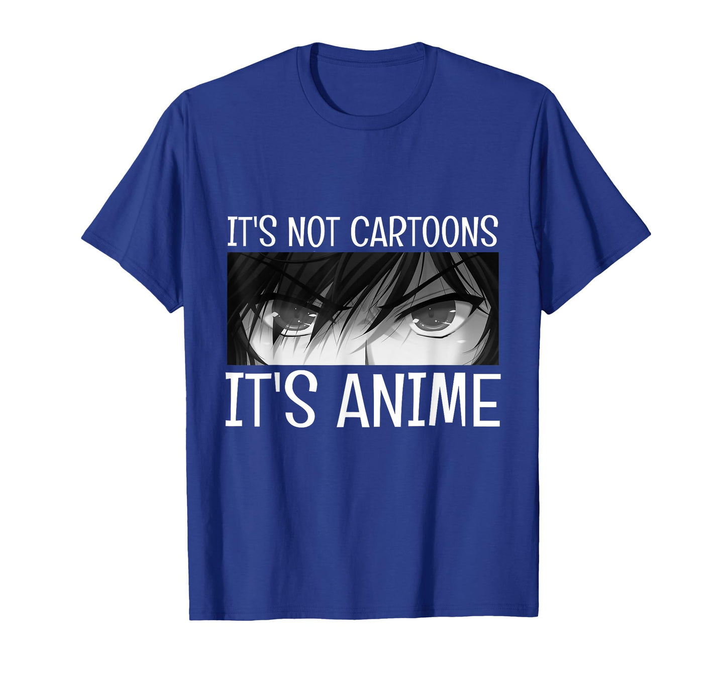 It's Not Cartoons It's Anime Cute Anime Girl Anime Lover T-Shirt
