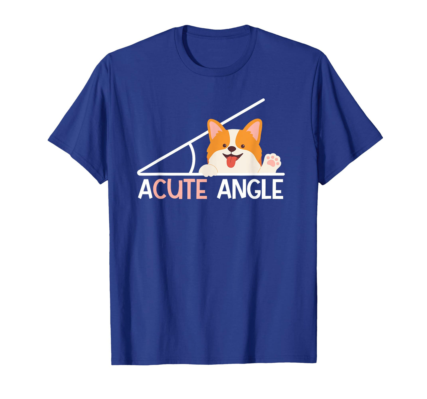 Acute Angle Math Teacher Joke For Geometry Trigonometry T-Shirt