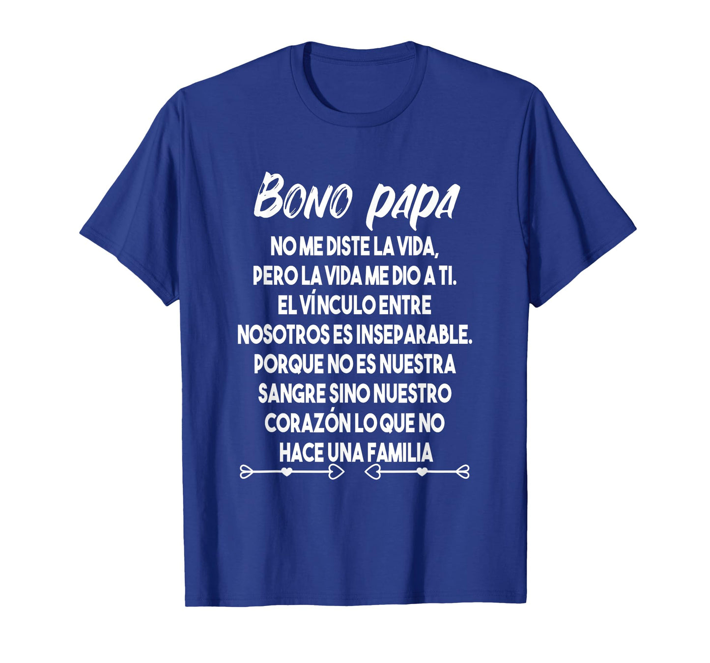 Bono del Día del Padre Papá Padrastro adoptivo Patchwork dad T-Shirt