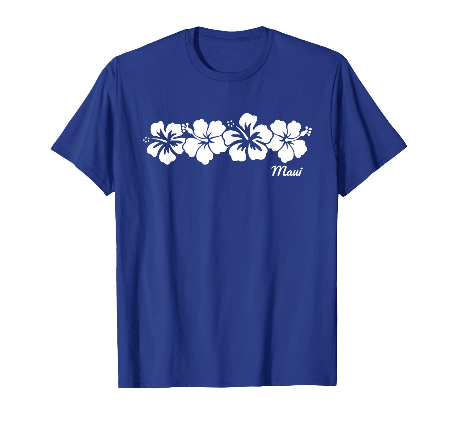 Maui Hawaii Hibiscus Flower Mens Womens Vacation Souvenir T-Shirt