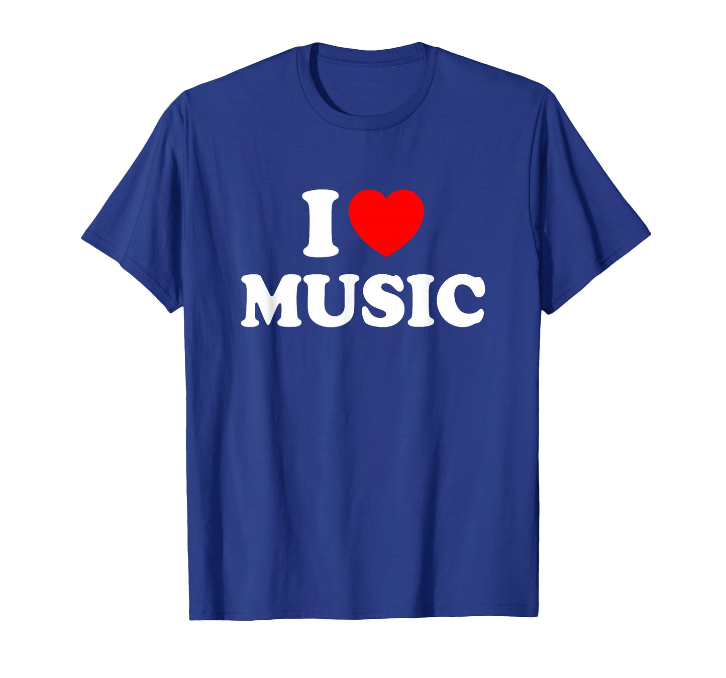 Heart I Love Music T-Shirt