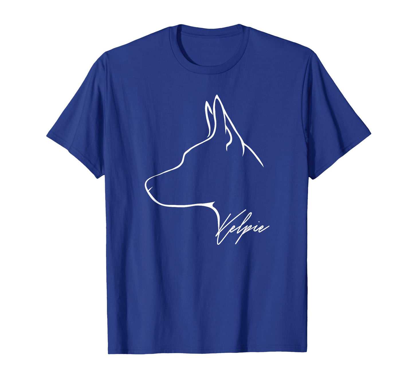 Kelpie in Profile Gift Dog Dog Sport Agility T-Shirt