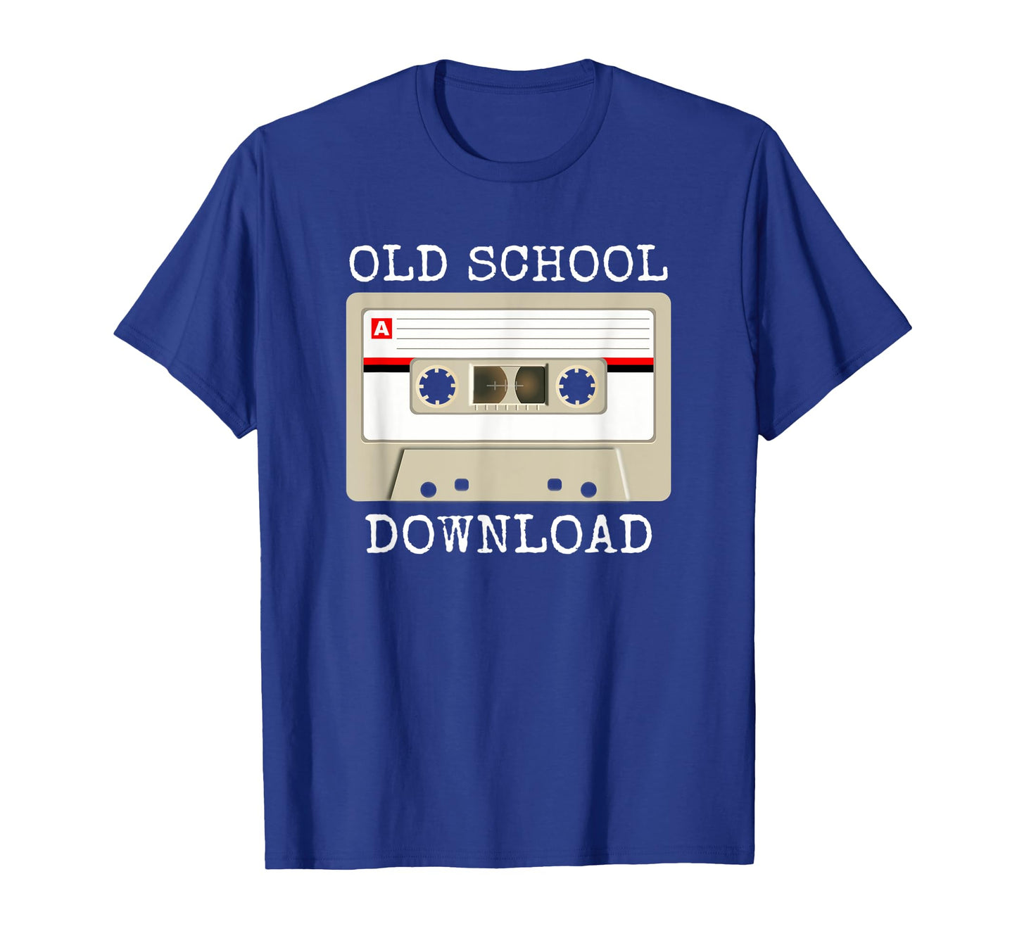 Retro Music Tape Cassette Original Old School Download T-Shirt