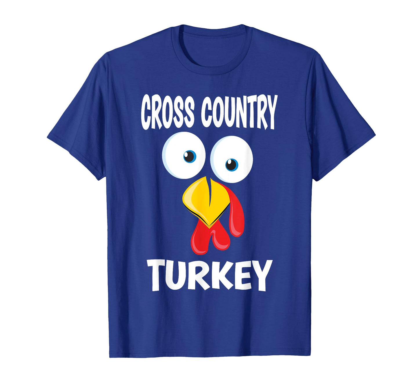Thanksgiving Cross Country Turkey Funny Pajama T-Shirt