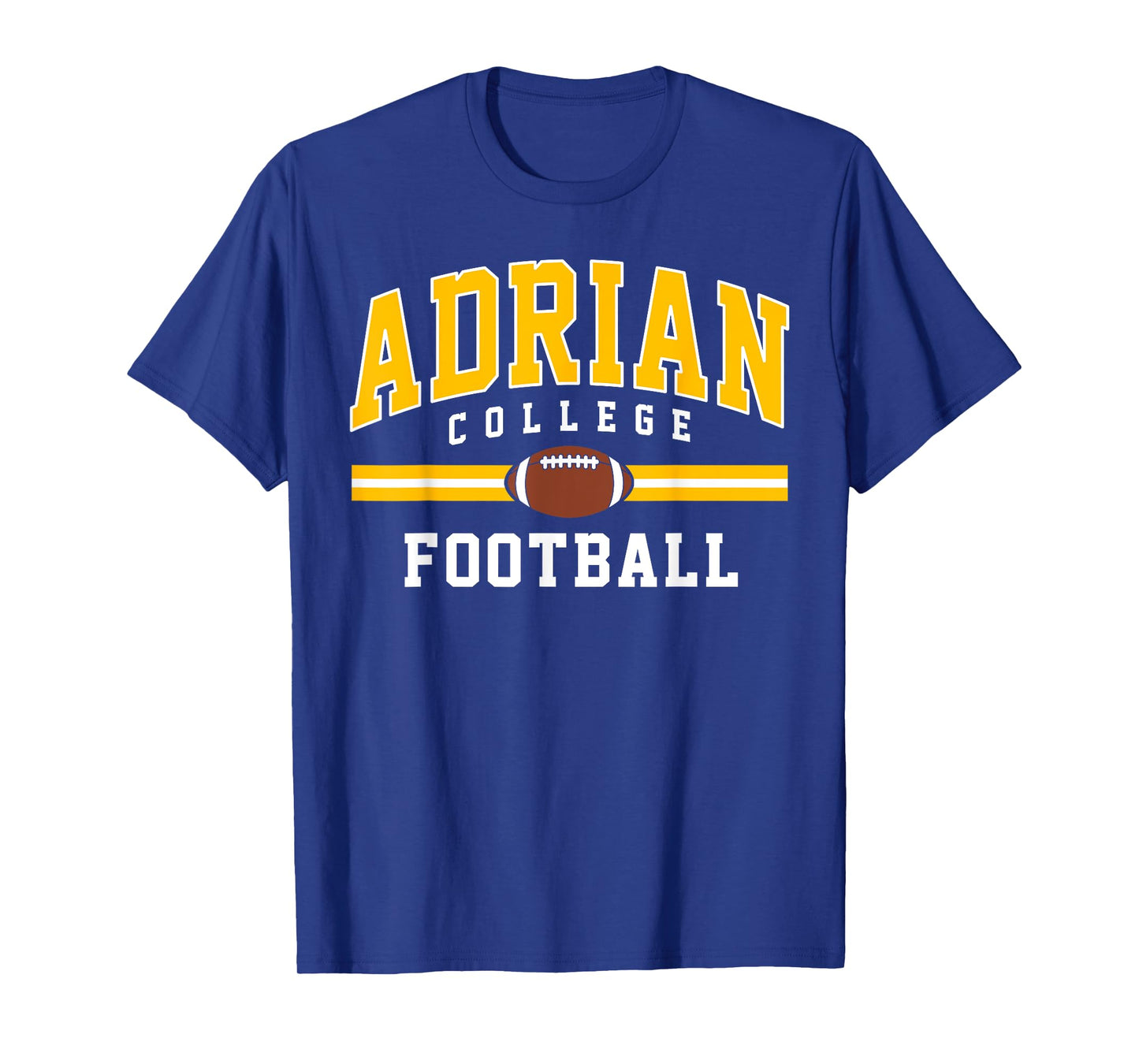 Adrian College Football Arch Vintage Design for Men Women T-Shirt
