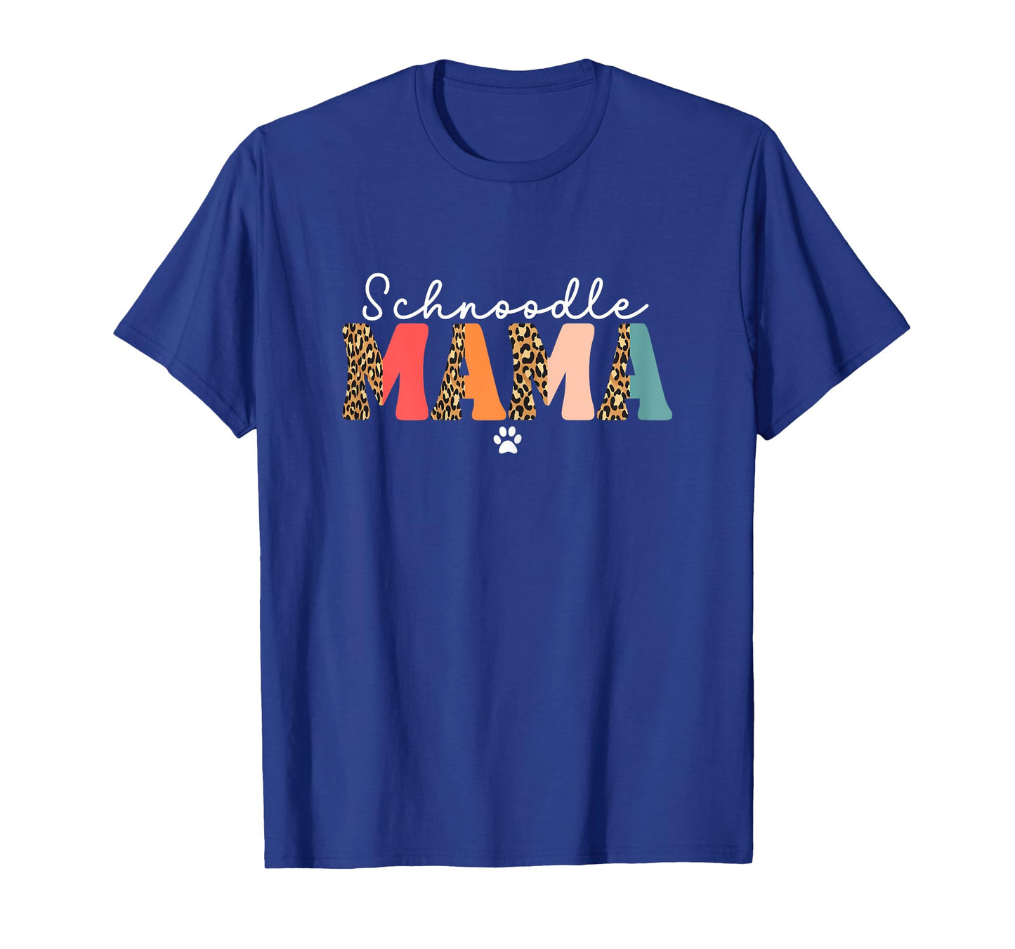 Cute Schnoodle Mama For Women Schnoodle Dog Lover Mom Funny T-Shirt