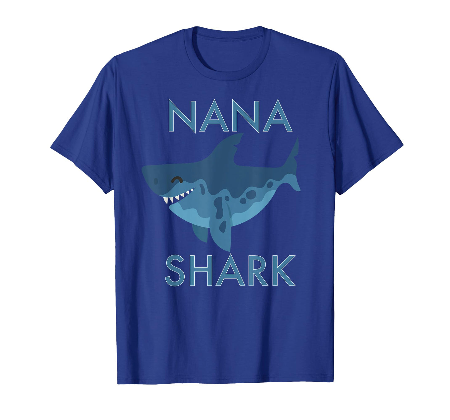 Cute Nana Shark T-Shirt Grandma Matching Family Tees