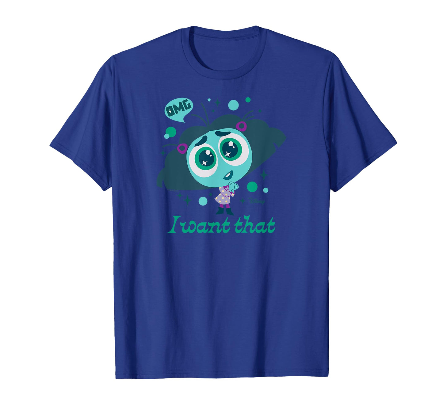 Inside Out 2 - Envy Character OMG I Want That T-Shirt