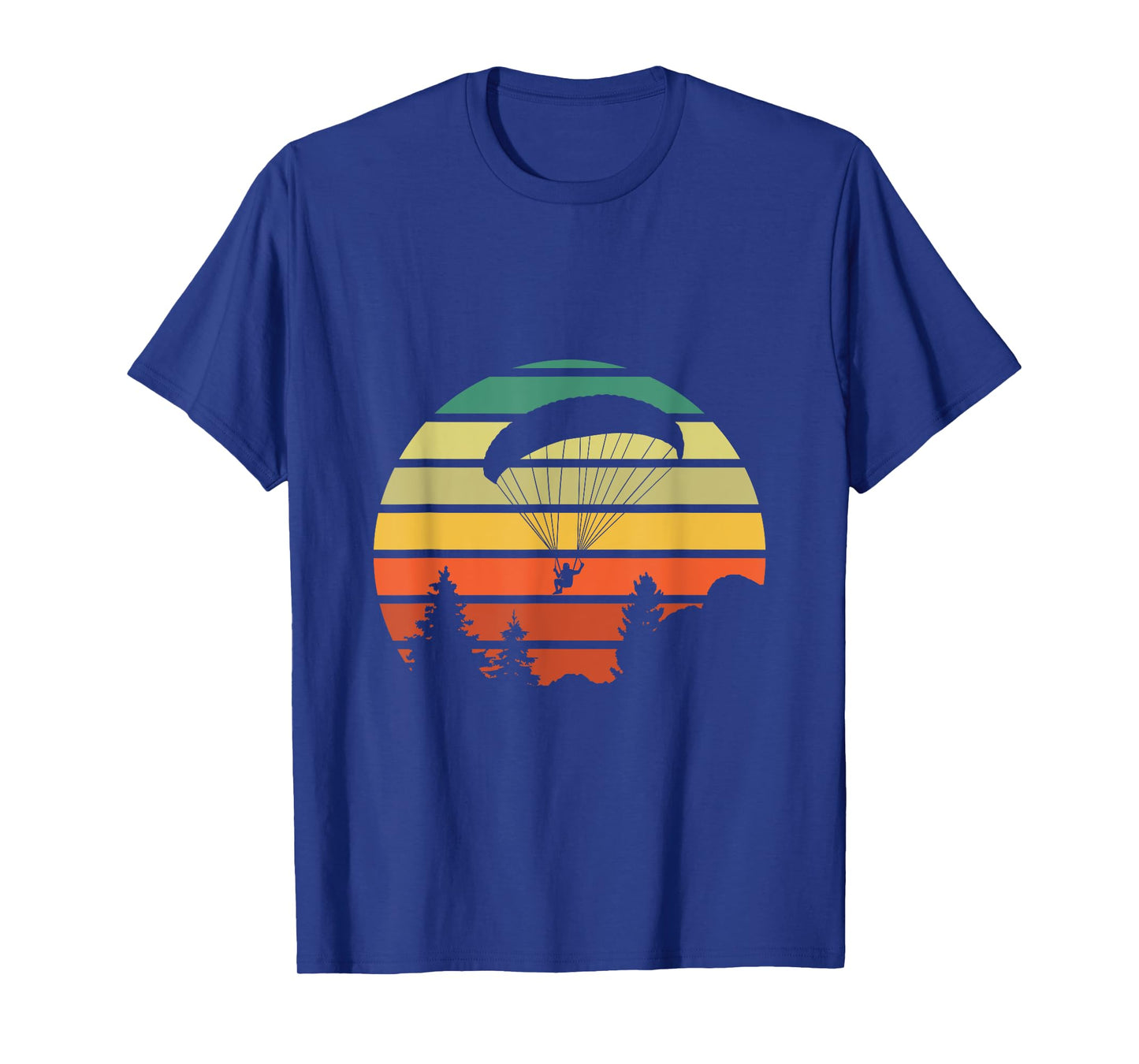 Paragliding Outfits Paraglider Vintage Paragliding Over Forest T-Shirt
