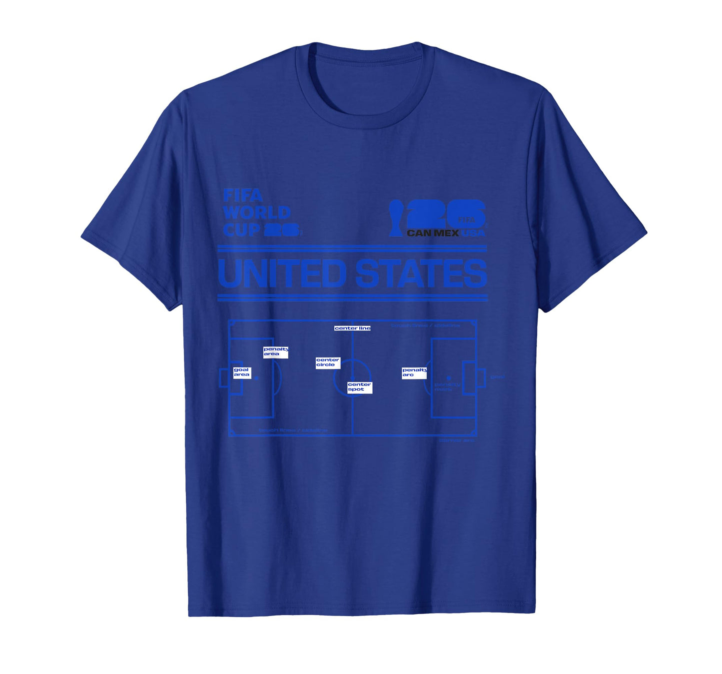 FIFA WORLD CUP26 USA Host Country Pitch T-Shirt