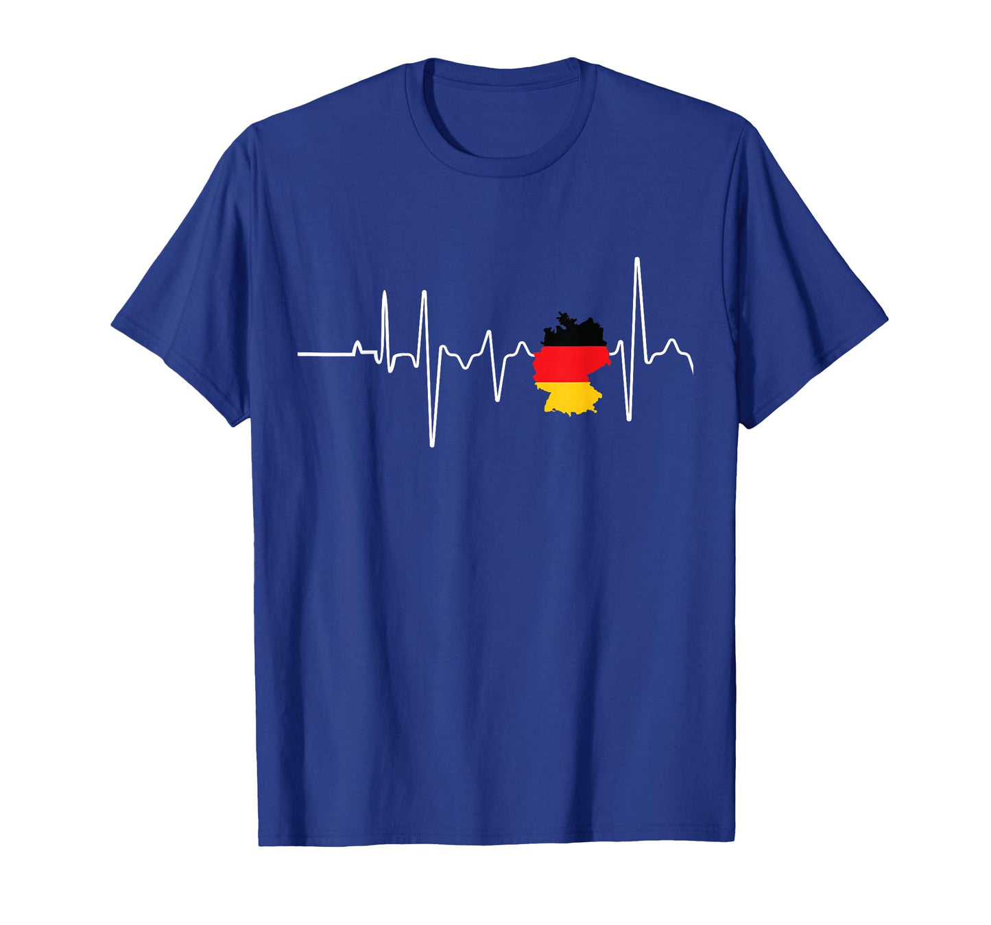 Germany Heartbeat GER German Flag Love Germany T-Shirt