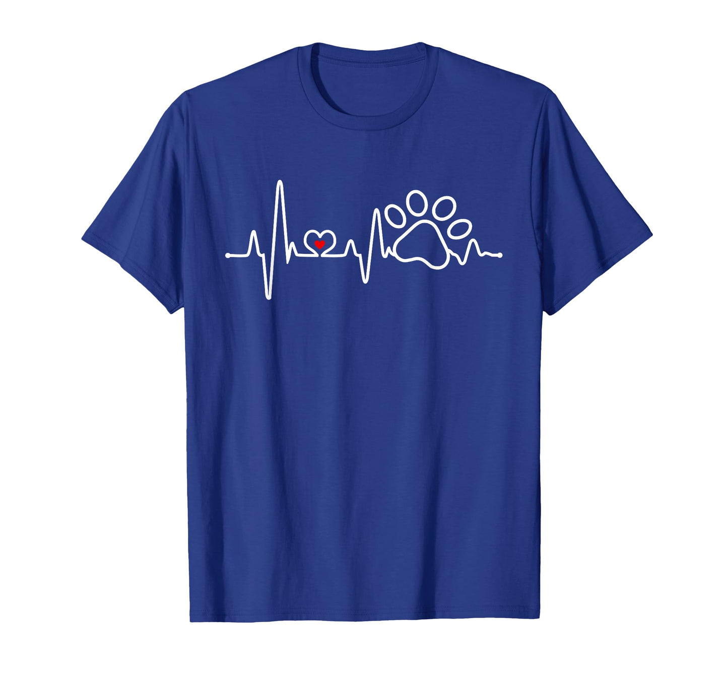 Dog Paw Heartbeat Clothing - Dog Paw T-Shirt