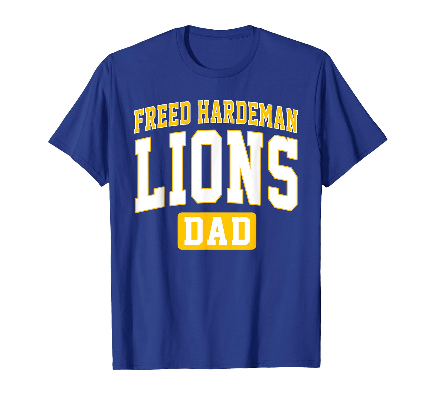 Freed-Hardeman University Lions Dad Arch Vintage Design T-Shirt