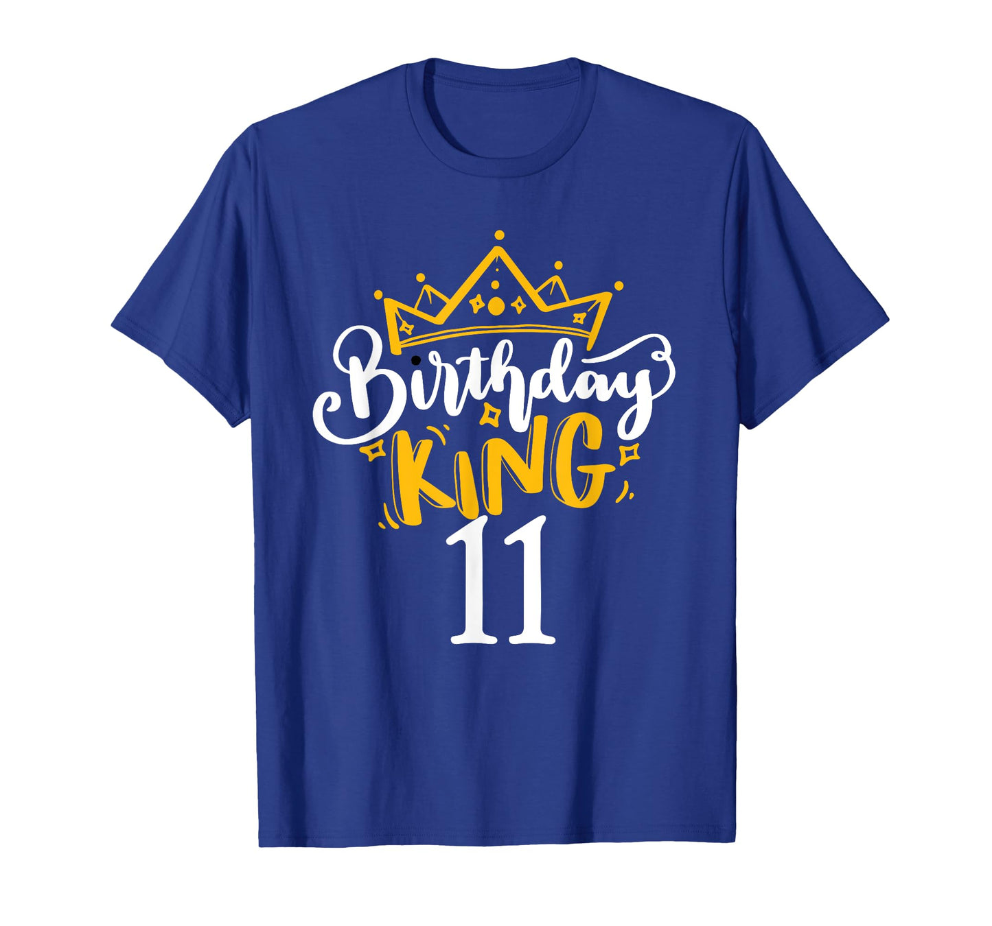 11th Birthday King 11 Years Old Party Ideas For Boys T-Shirt