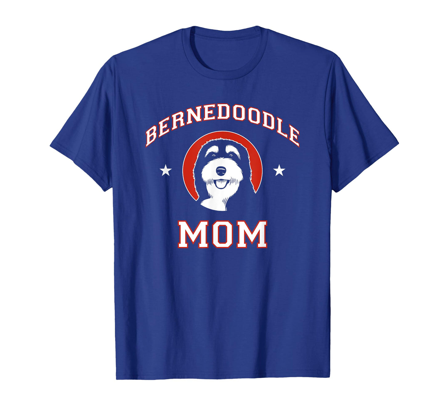 Bernedoodle Mom Dog Mother T-Shirt for Men Women Girls Kids