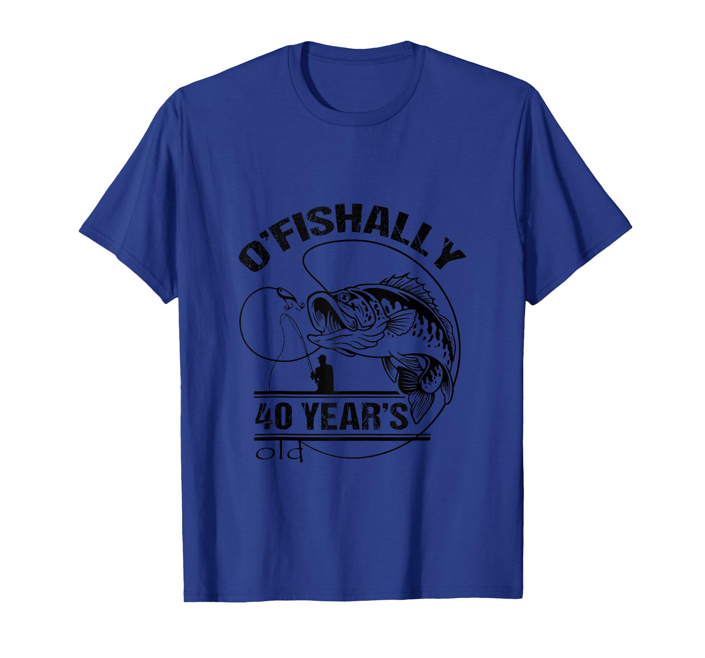 Funny Fishing Dad Fisherman 40th Birthday Grandpa Fishing Tank Top