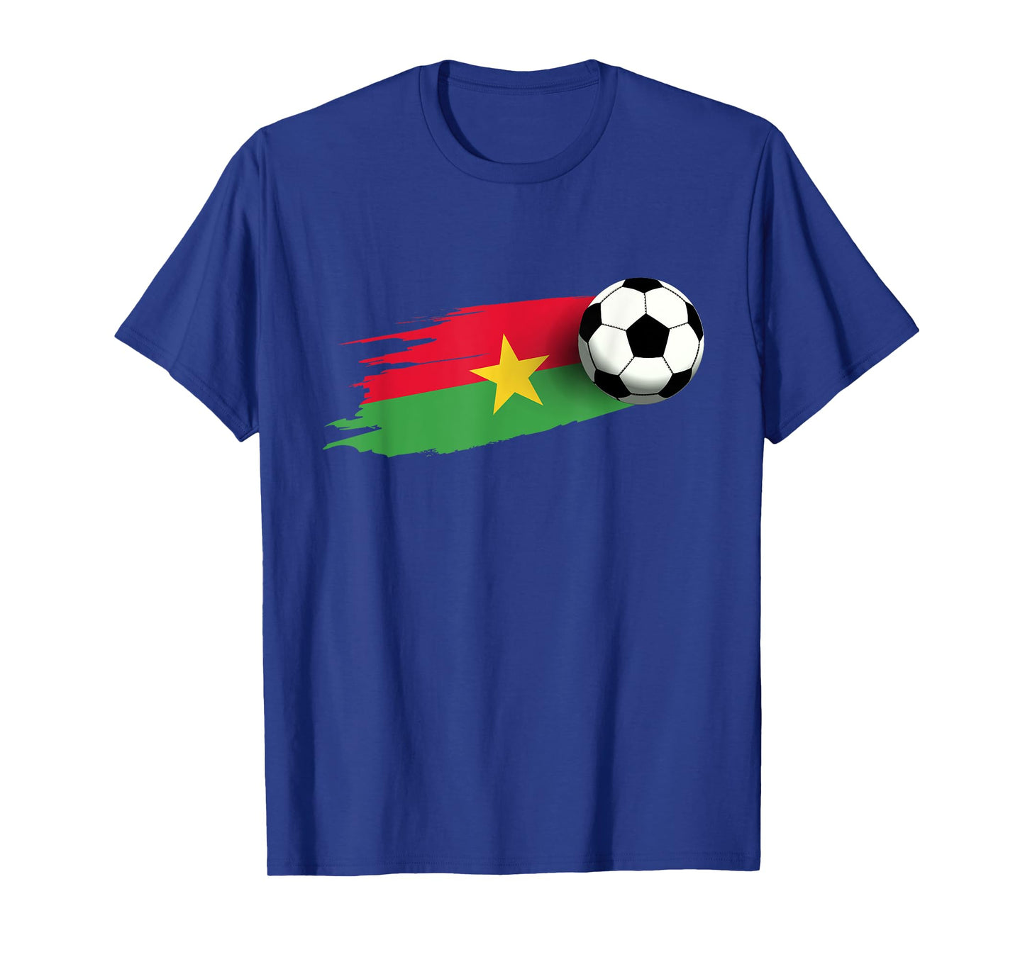 Burkina Faso Flag Jersey Burkinese Soccer Team Burkinese T-Shirt