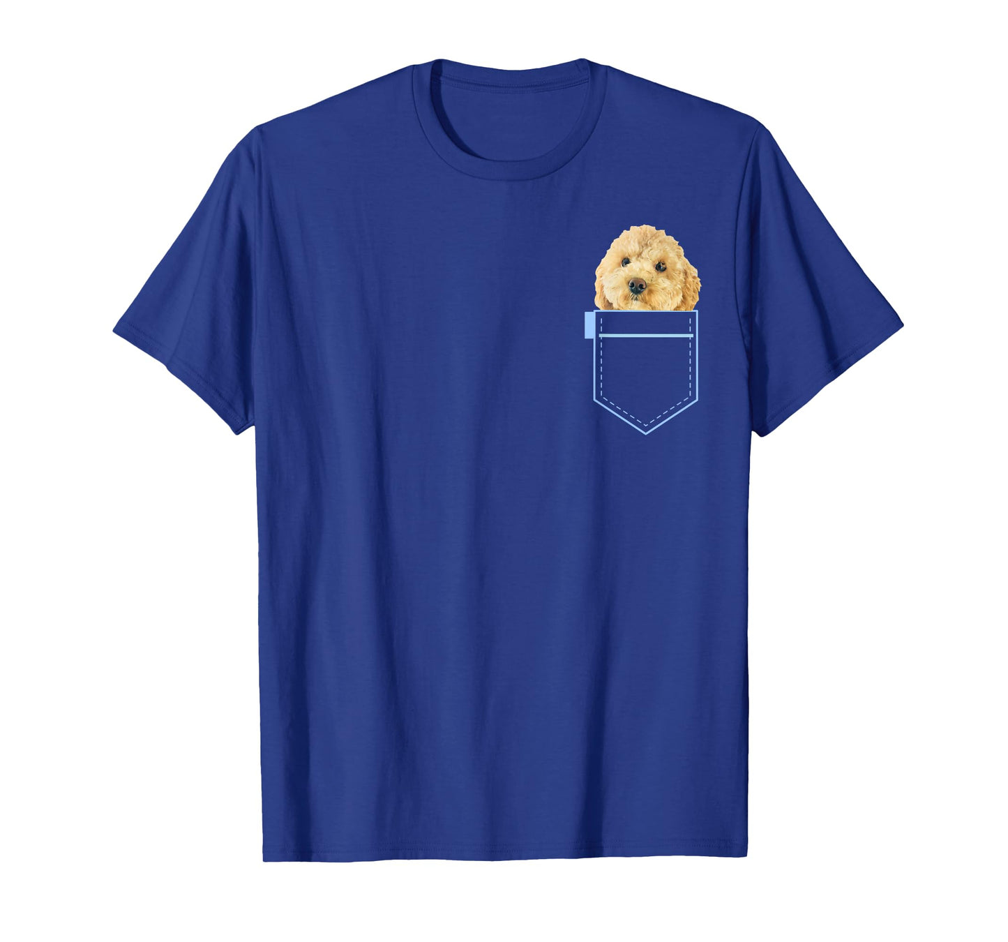 Cavapoo in pocket Puppy Dog Lover Cute Poodle cross gift T-Shirt