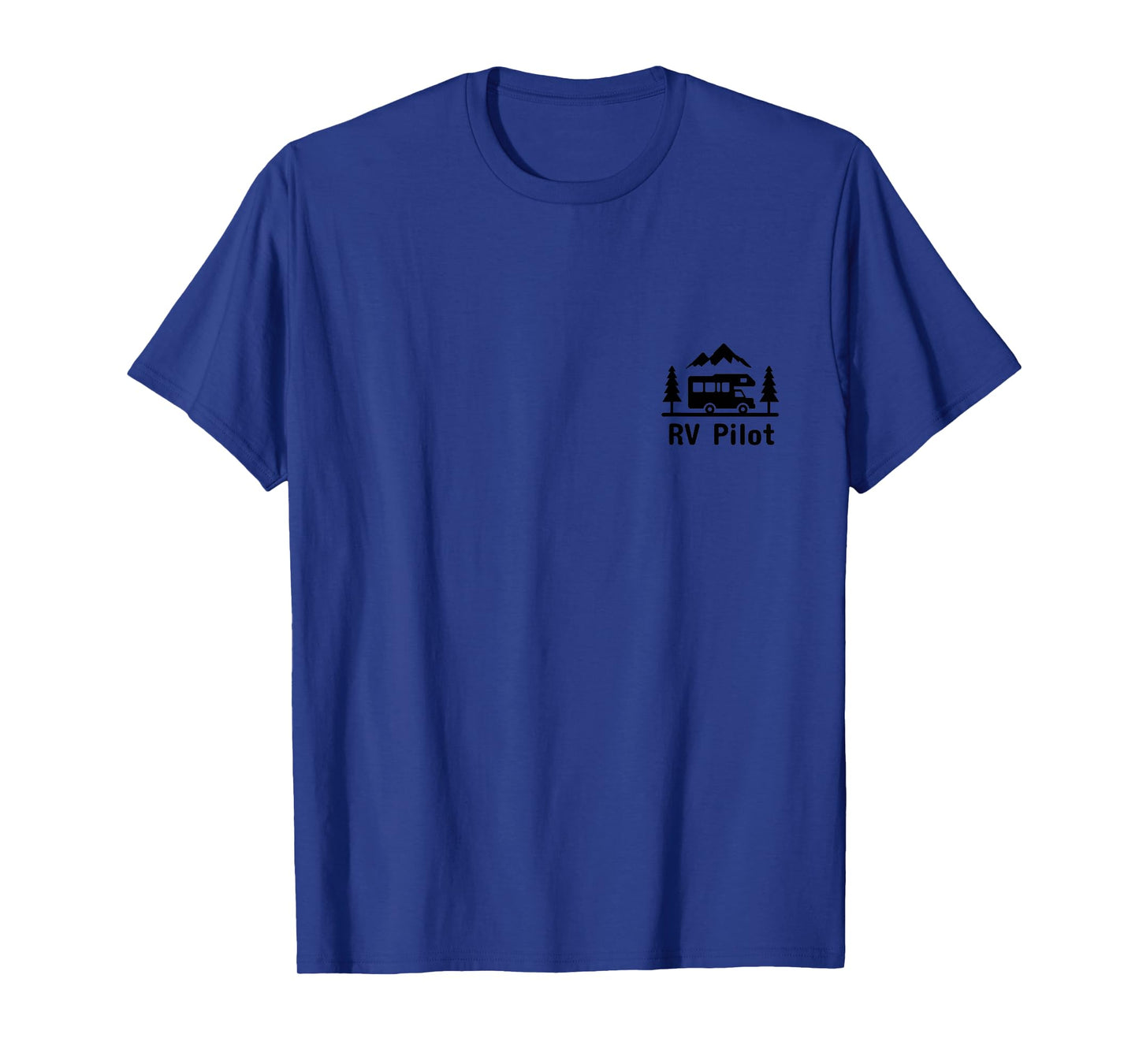 RV Pilot Camping Motorhome Road Trip Camper T-Shirt