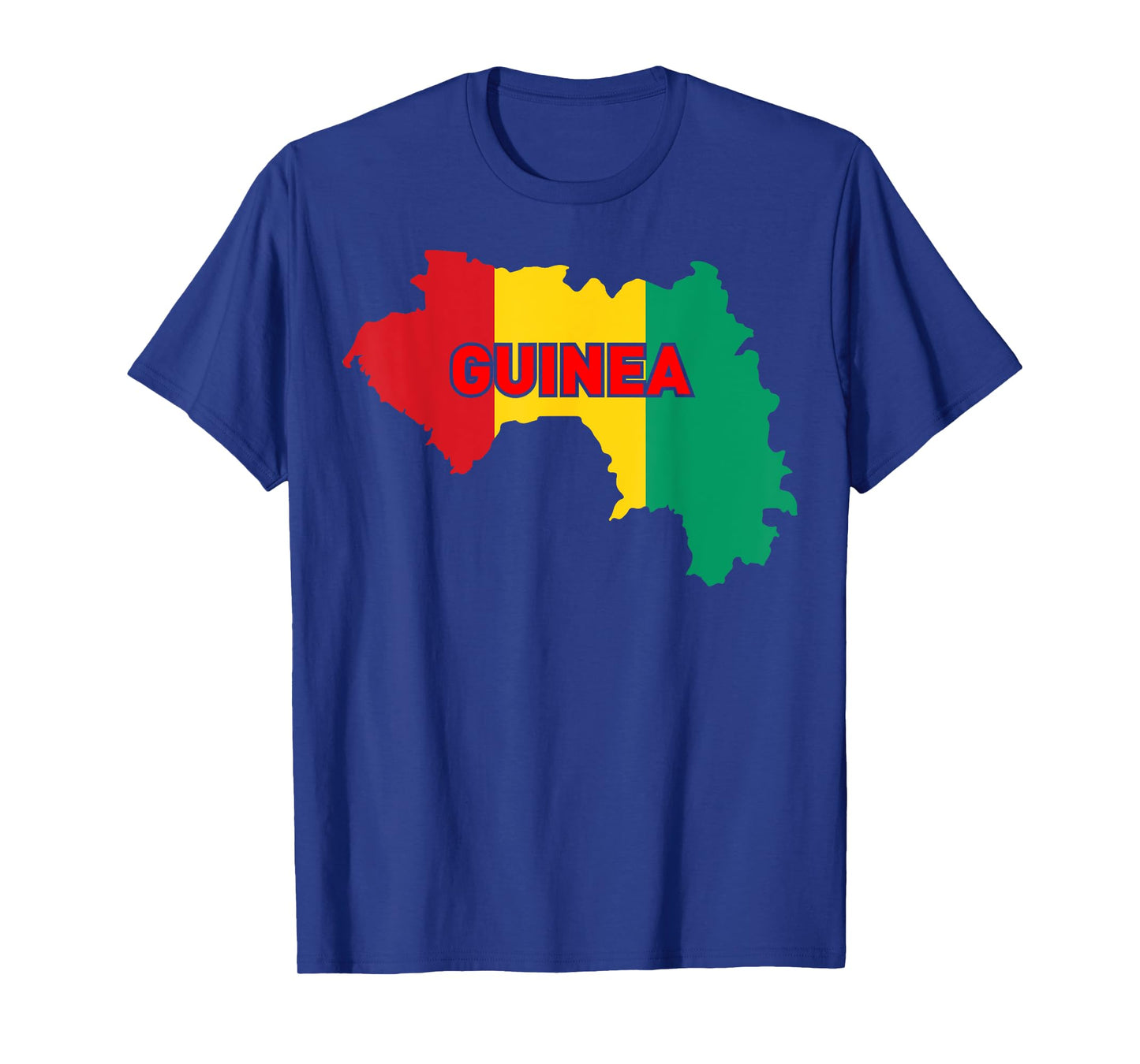 Proud Family and Patriotic Flag of Country Guinea T-Shirt