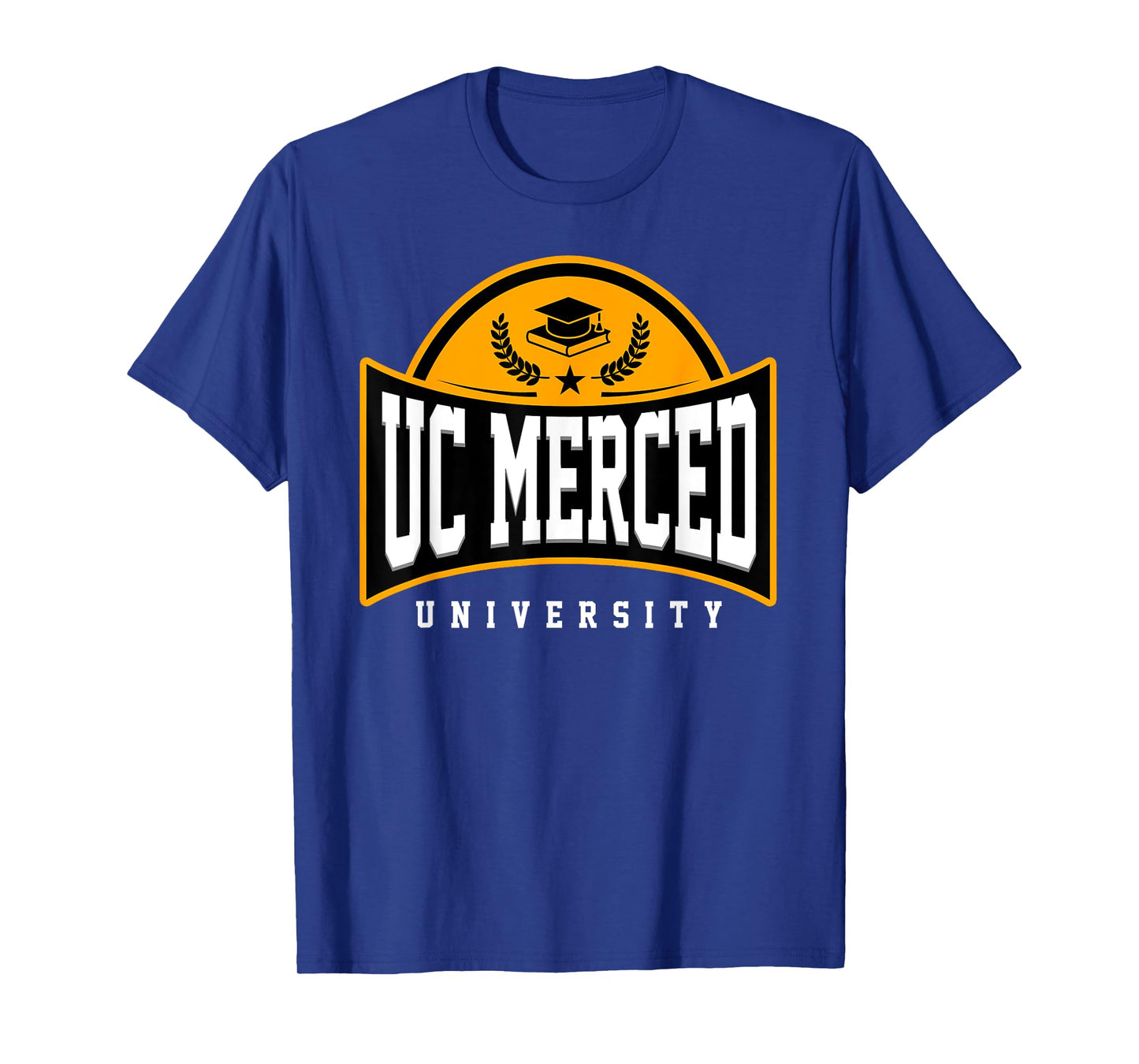 UC Merced University Arch Vintage Design Retro Men Women T-Shirt