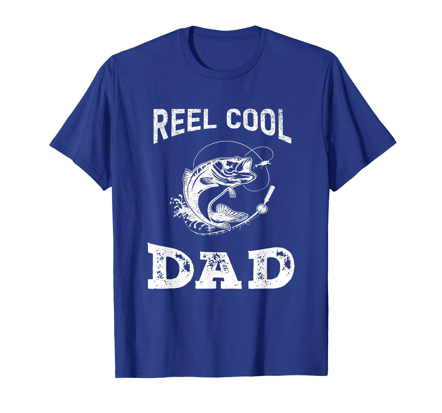 reel cool dad papa fisherman Daddy father's day Fishing gift T-Shirt