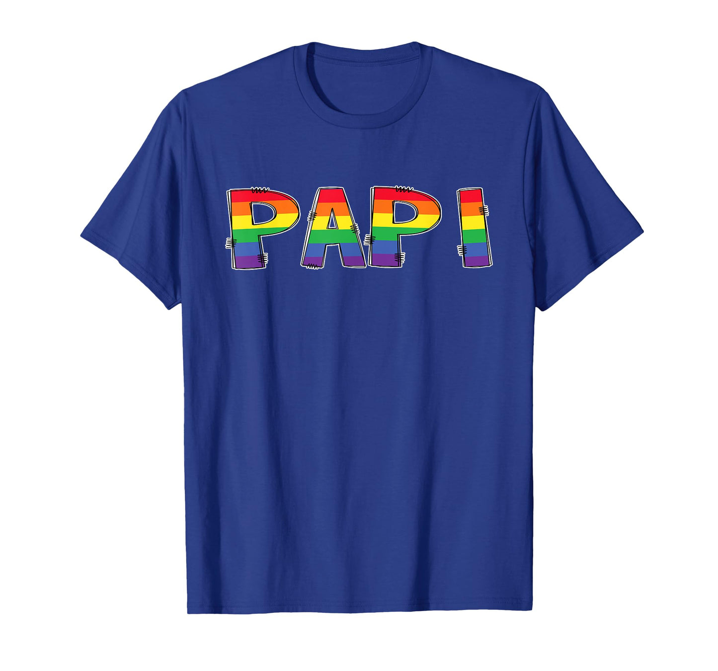 LGBT Pride Rainbow Daddy Papi Matching Family T-Shirt