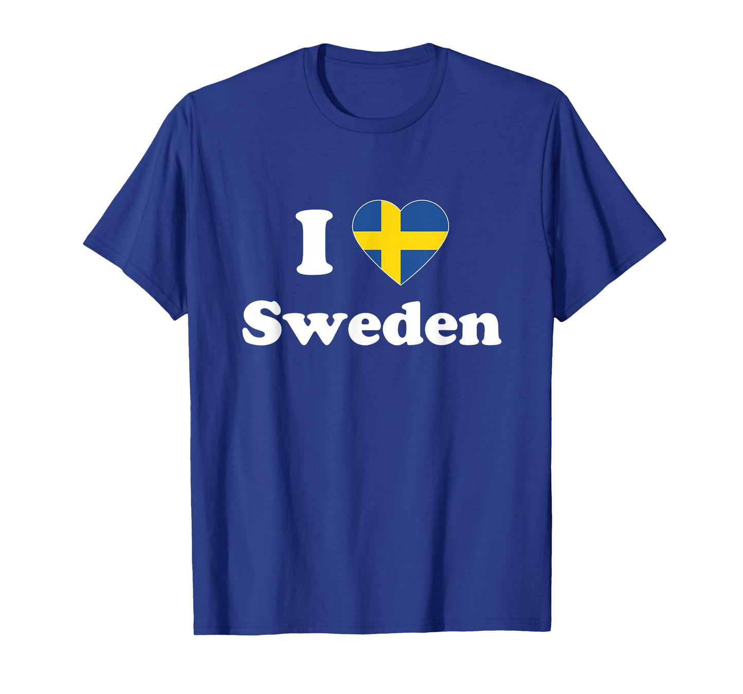 I Love Sweden I Heart Sweden Swedish T-Shirt