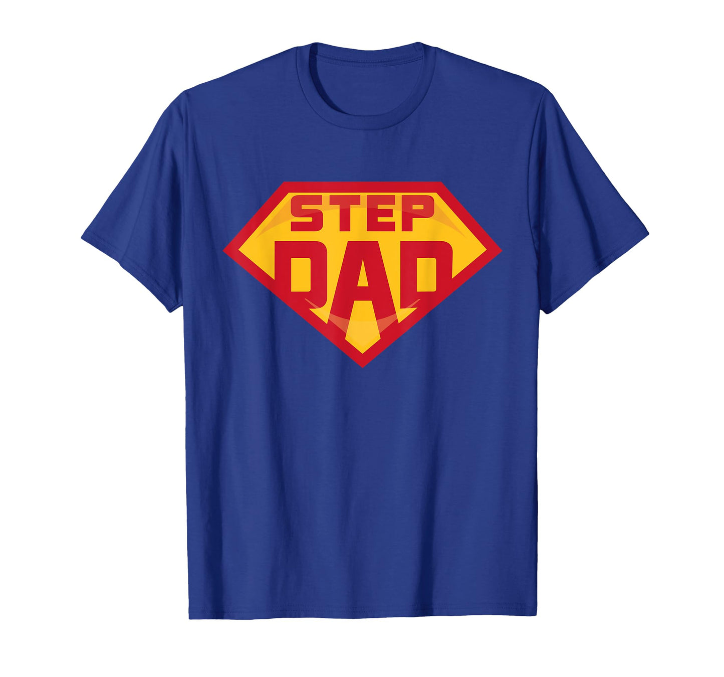 Super Stepdad Funny Hero Step Dad Birthday Fathers Day Gift T-Shirt