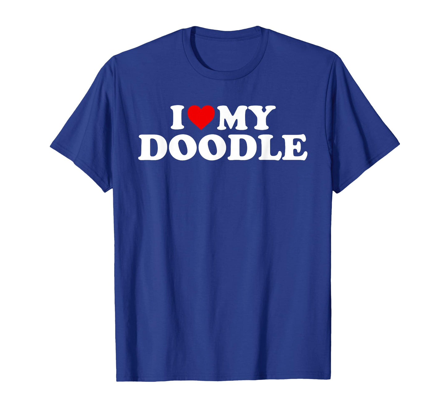 Golden Doodle Design: I Love My Doodle Design T-Shirt