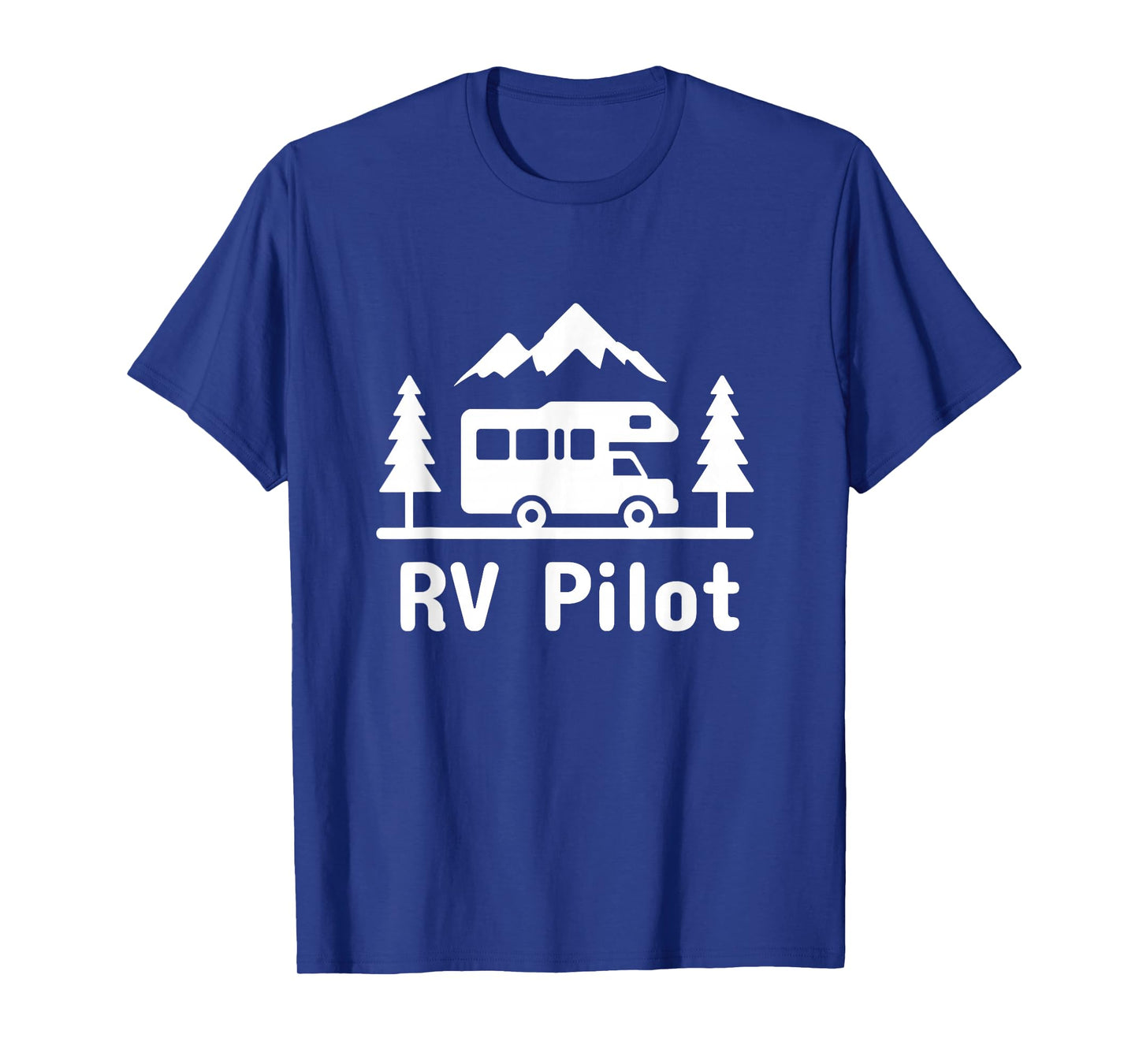 RV Pilot Camping Motorhome Road Trip Camper T-Shirt