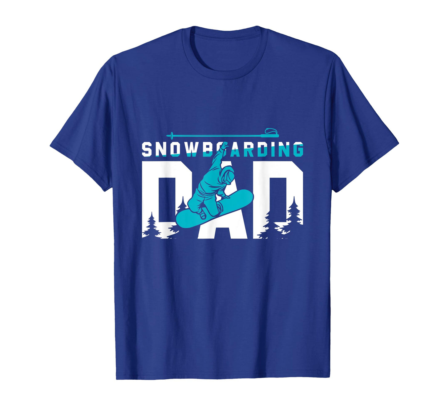 Cool Snowboarding Dad Gift T-Shirt