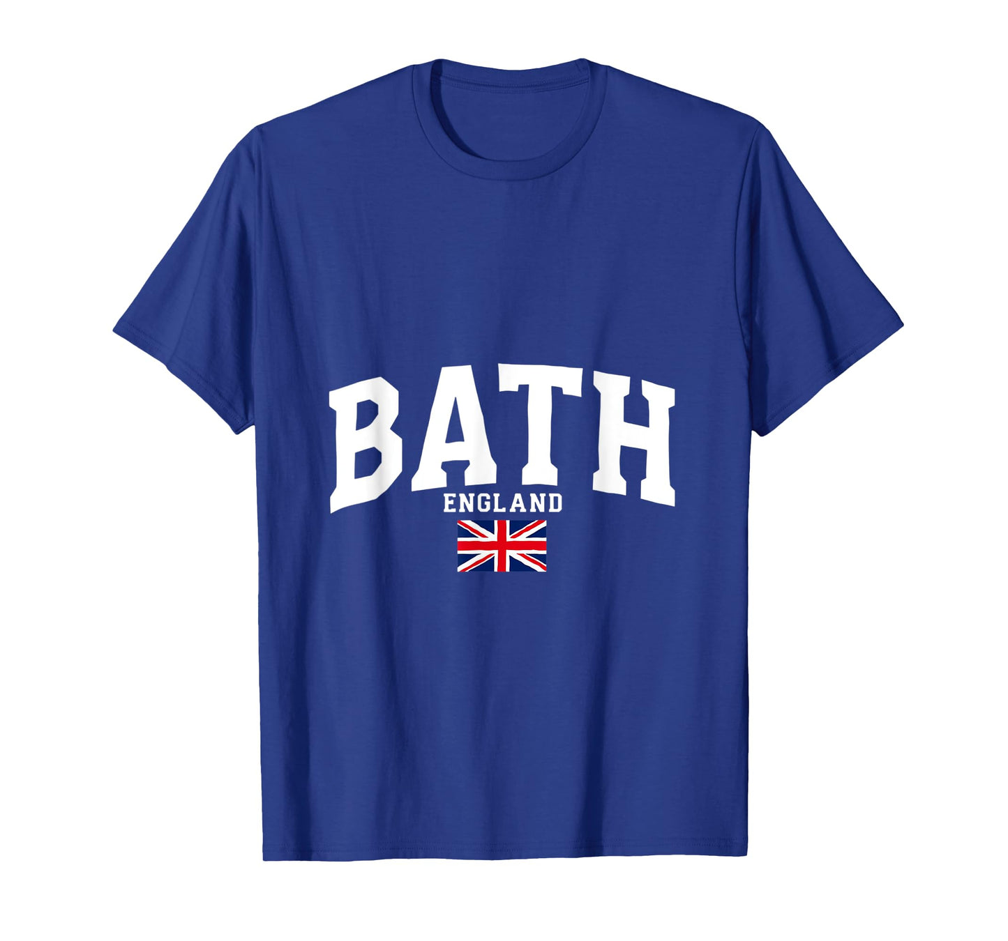 Union Jack Flag Design UK England Bath T-Shirt